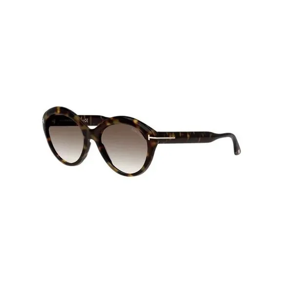 New Authentic Tom Ford Maxine FT0763/S 52K Round Sunglasses