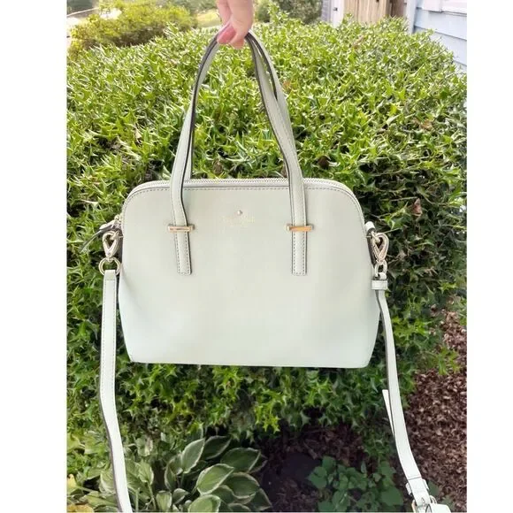 Kate Spade Cedar Street Maise Satchel Mint Mojito‎ EUC