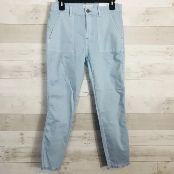 NWT Loft Light Blue Skinny Crop Jeans