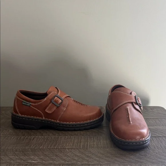 Eastland Syracuse Slip-On Loafer in Tan: 8