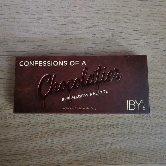 IBY Beauty Eyeshadow Palette 0.36oz Brown Neutral Chocolatier Aesthetic