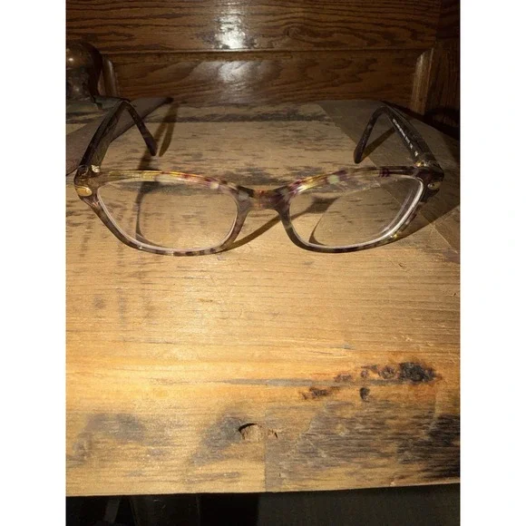 COACH HC 6065 5287 (CONFETTI LIGHT BROWN) AUTHENTIC EYEGLASSES 51-17 FRAMES ONLY