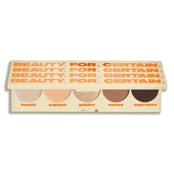 NWT BEAUTY FOR CERTAIN playa to palazzo: eyeshadow palette