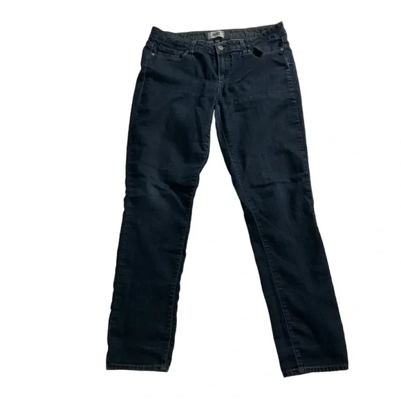 Paige Dark Blue Skyline Skinny Boyfriend Jeans Size 31