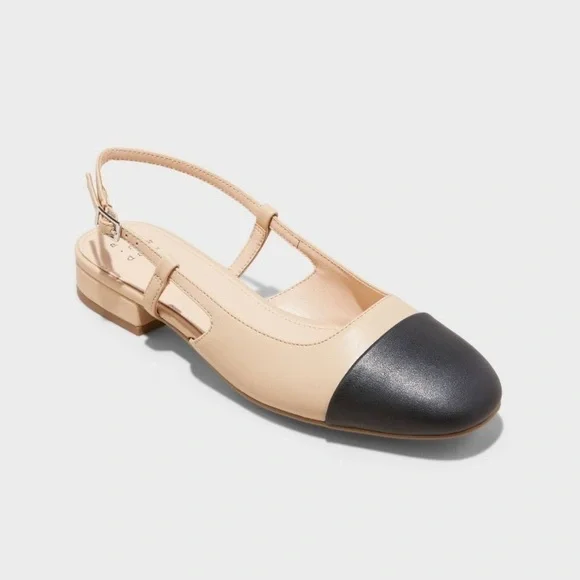 Women's Maxine Slingback Ballet Flats - A New Day™ NEW Multiple Sizes Old Money