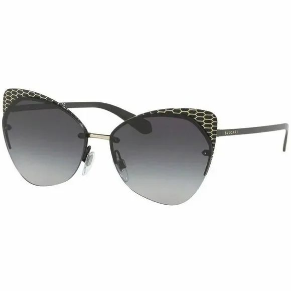 Bvlgari Cat Eye Sunglasses W/Grey Gradient Lens