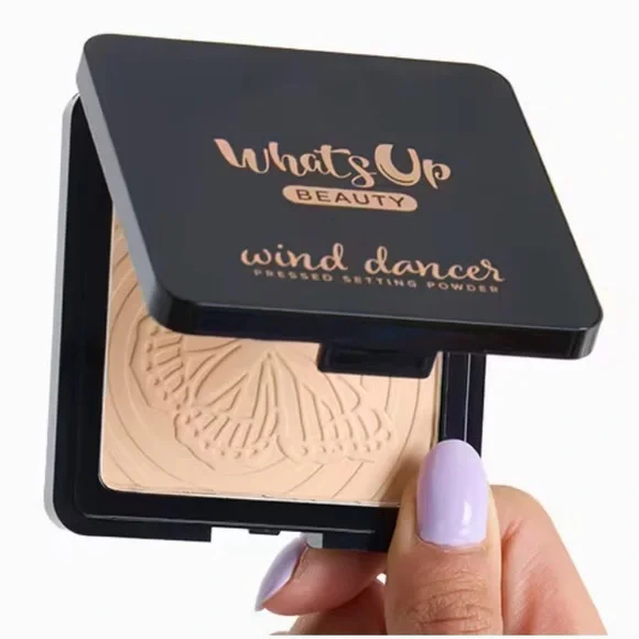 Whats Up Beauty Wind Dancer Pressed Setting Powder - Light 9g