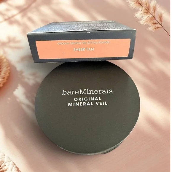 bareMinerals - Original Mineral Veil - Pressed Setting Powder - Sheer Tan *NIB*