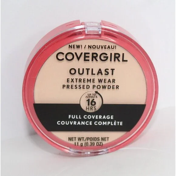 COVERGIRL Outlast Extreme Wear Pressed Powder #810 Classic‎ Ivory 0.39 oz New
