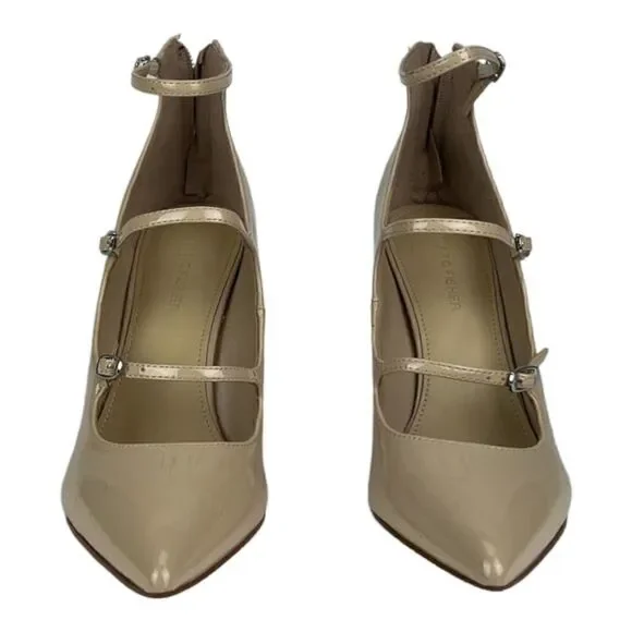 Marc Fisher Women 10 US High Heels Brown Dress Shoes Adjustable Straps