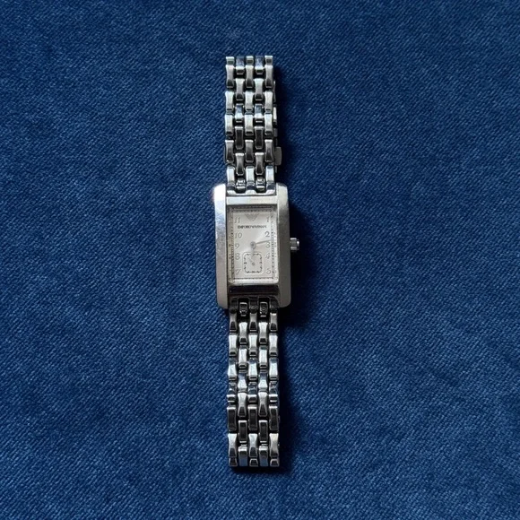 Emporio Armani Womens Ladies Watch Tank Style‎ AR 0107