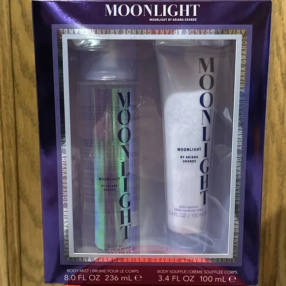Ariana Grande Moonlight -body mist and body Soufflé Set‎