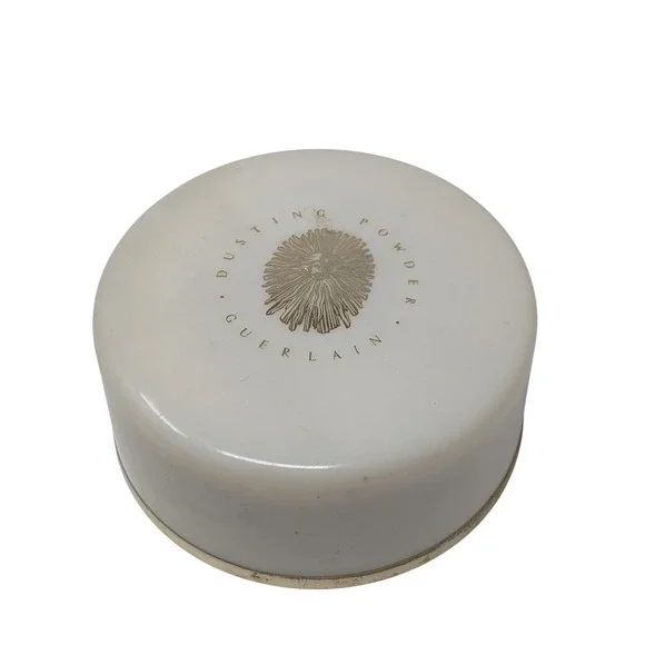 Guerlain Shalimar Dusting Powder Original Vintage Puff Container 8oz
