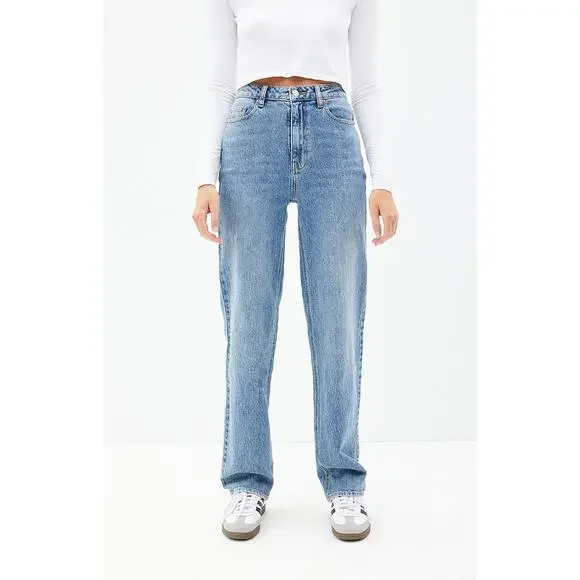 Pacsun Stretch Medium Indigo Dad Jeans sz 25