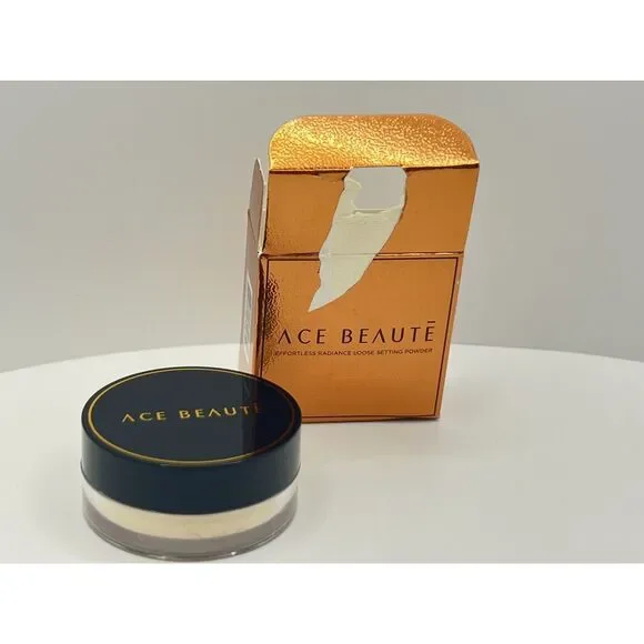 ACE Beaute Effortless Radiance Loose Setting Powder • Fair • 0.05 Oz