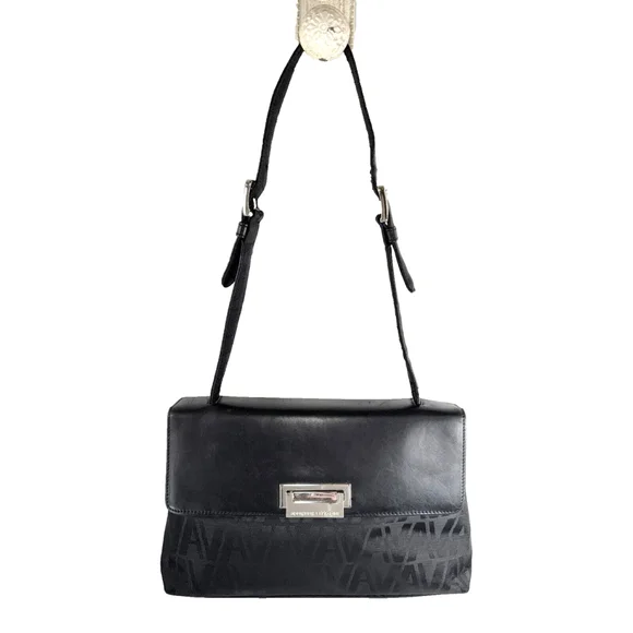 Adrienne Vittadini designer purse, shoulder bag handbag black
