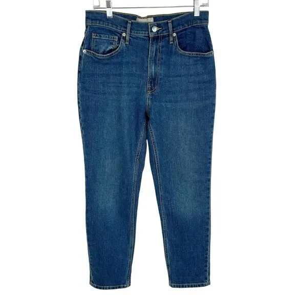 Everlane The Original Cheeky Jean High Rise Medium Wash Straight Leg Women’s 28