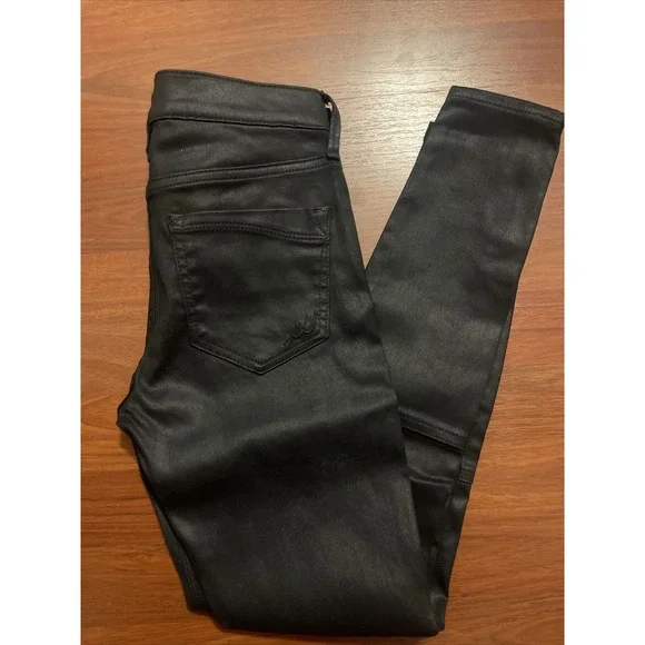 Express Jeans Ankle Legging Mid Rise Black Jeans Womens Size‎ 00