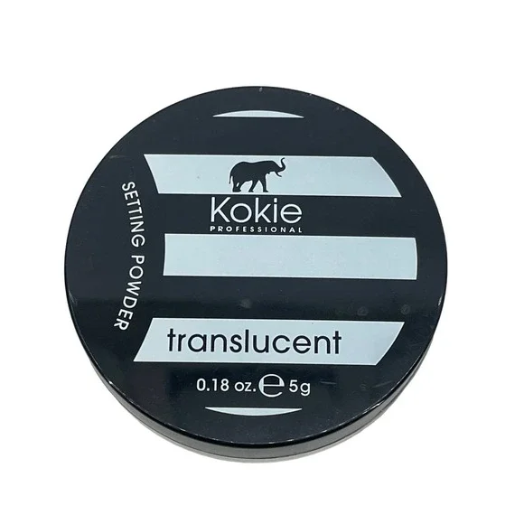 Kokie Translucent Setting Powder SP707 Lightweight Sheer Natural Finish New