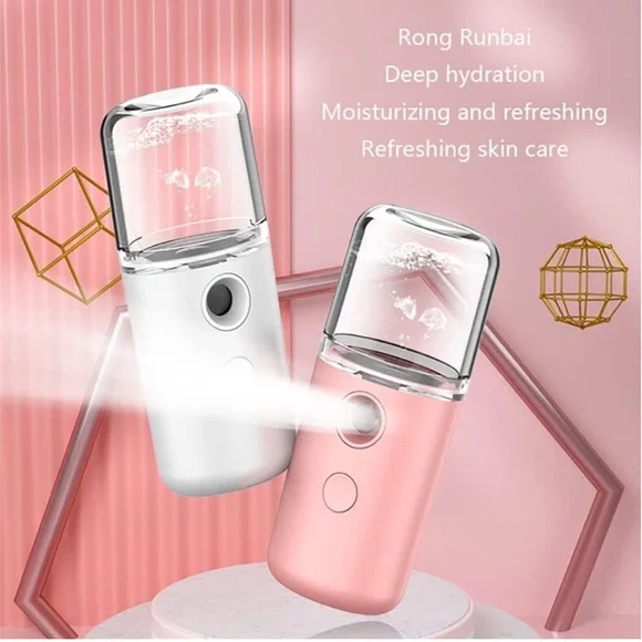 Nano USB rechargeable facial water sprayers