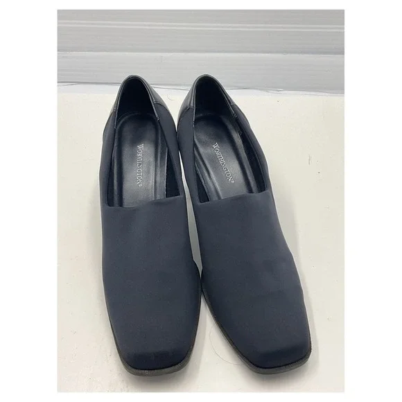 Worthington Women's Heels Black Block Heel‎