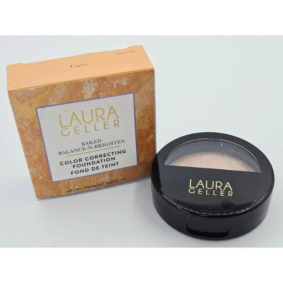 Laura Geller Baked Balance N Brighten Light 2635A Face Powder .32oz New