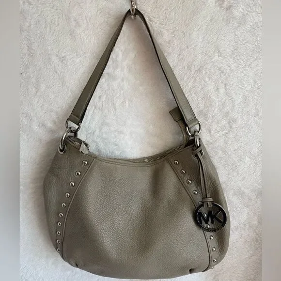 Michael Kors Gray Shoulder Bag