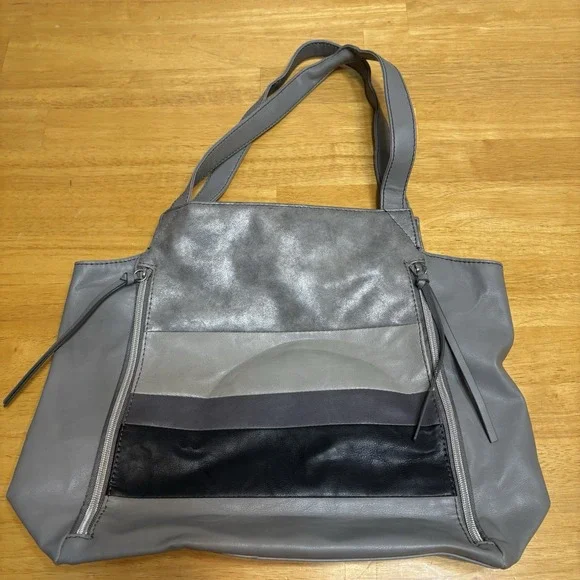 Relic Purse Shoulder Bag Brooke Tote Gray Stripes‎
