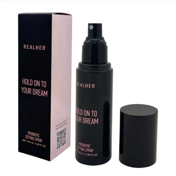 NIB REALHER Hold on to Your Dream Prebiotic Setting Spray Sealed