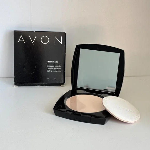 Avon Ideal Shade Pressed Powder P101 Neutral 0.4‎ Oz Compact New