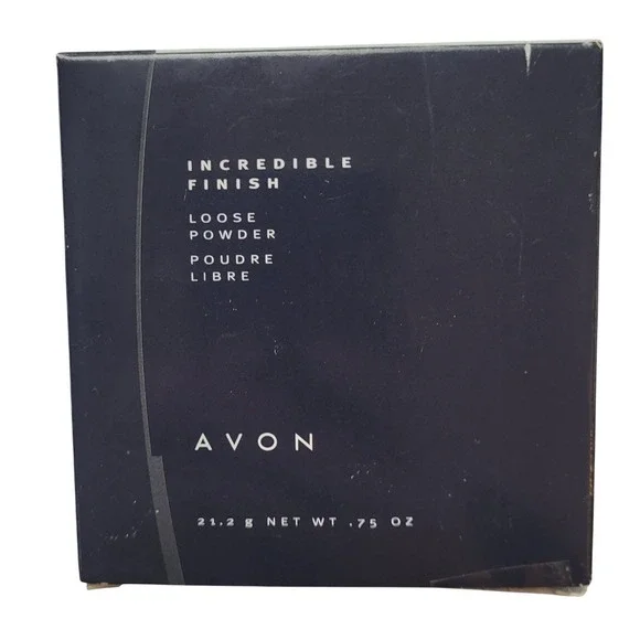 Avon Incredible Finish Loose Powder Cappuccino Cream 0.75 oz