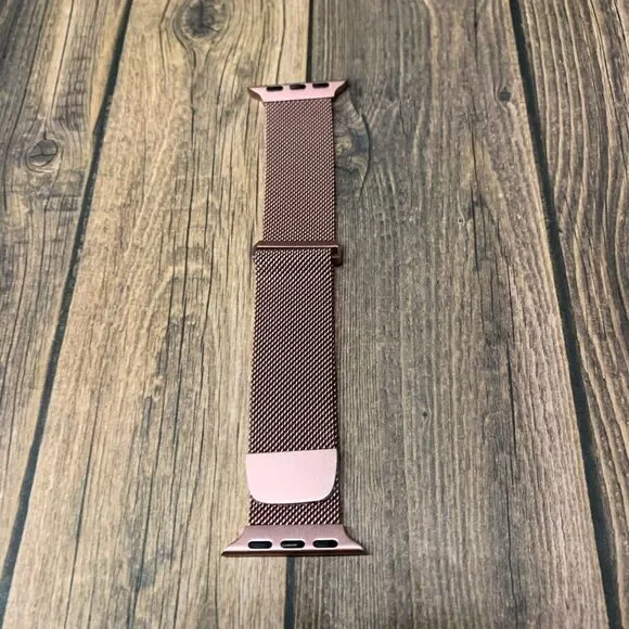Pink Mesh Watch Band‎