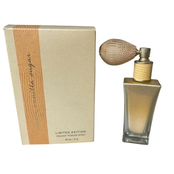Bath and Body Works Warm Vanilla Sugar Limited Edition Radiant‎ Powder Spray