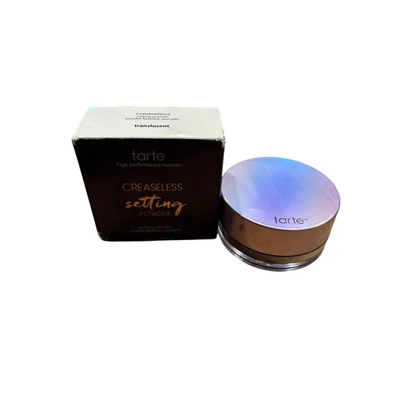 Tarte Creaseless Setting Powder Translucent Loose 0.24oz Full Size‎ New Unsealed