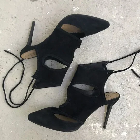 Aquazzura  Suede like heels