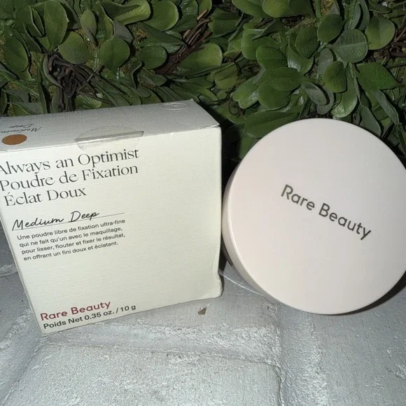 Rare Beauty Always‎ an Optimist Soft Radiance Setting Powder Medium Deep NIB