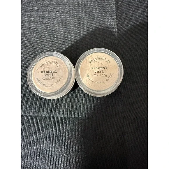 Set of 2 bareMinerals Mineral‎ Veil 0.57g / 0.02oz each RARE HTF 37188