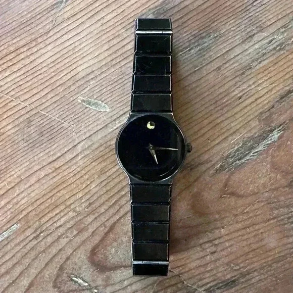 Movado 1881 Rare Museum Watch, Black