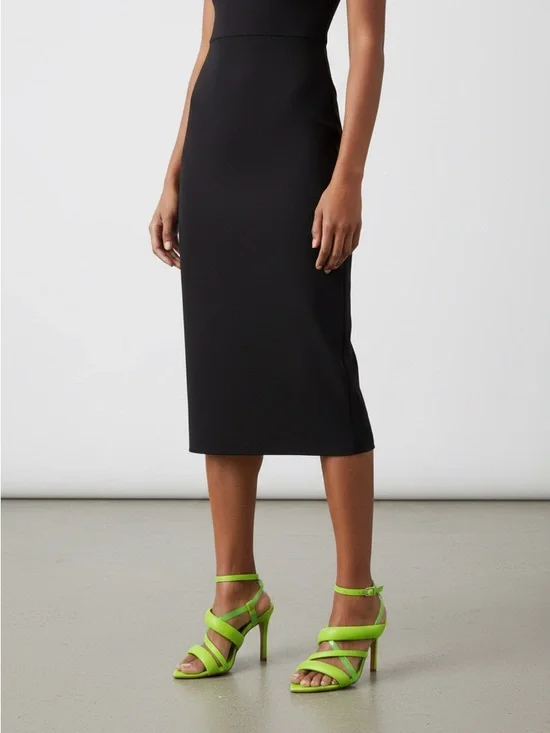 Jessica Simpson Neon Green Strappy Stiletto Sandals