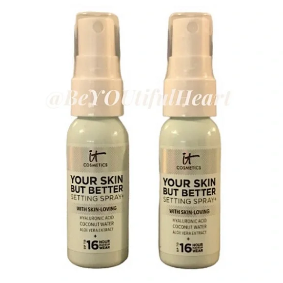 it Cosmetics Mini Your Skin But Better Setting Spray + Hydrating Mist Duo