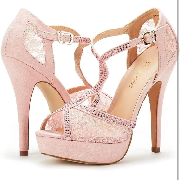 Dream Pairs Women's Heeled Sandal Pumps