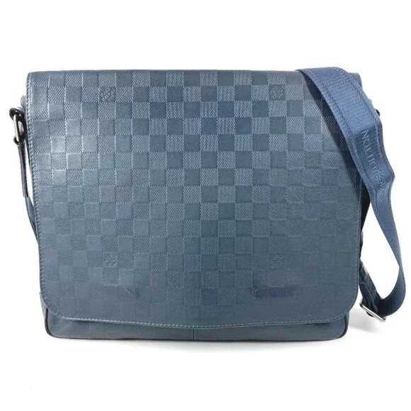 LOUIS VUITTON N41285 Damier Infini District PM Messenger Bag Shoulder Bag