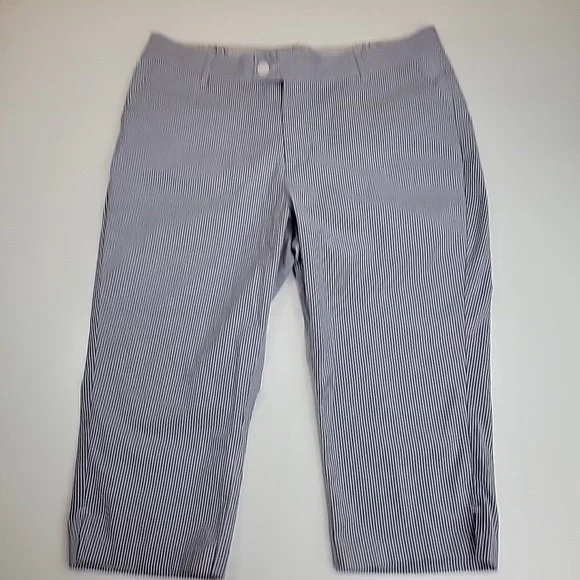 Riders by Lee Women's Capri Size 37‎ Stretch High Rise Split Hem