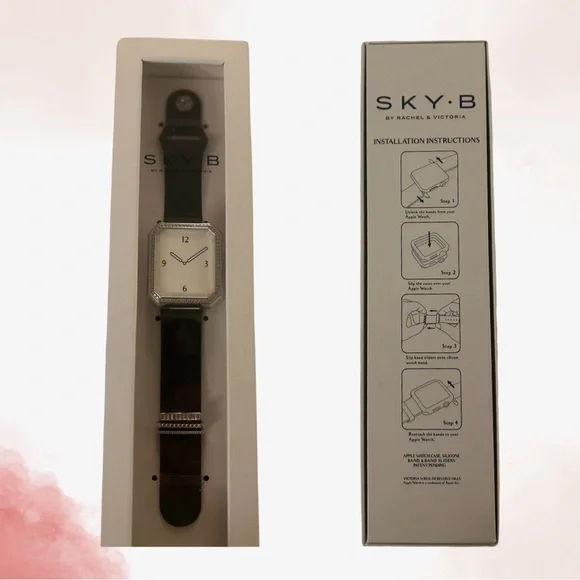Apple Watch Black‎ Bling Band 42/44 mm