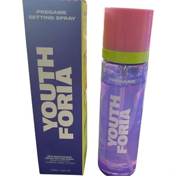 Youthforia Pregame Setting Spray Full Size NIB Serum Setting Spay