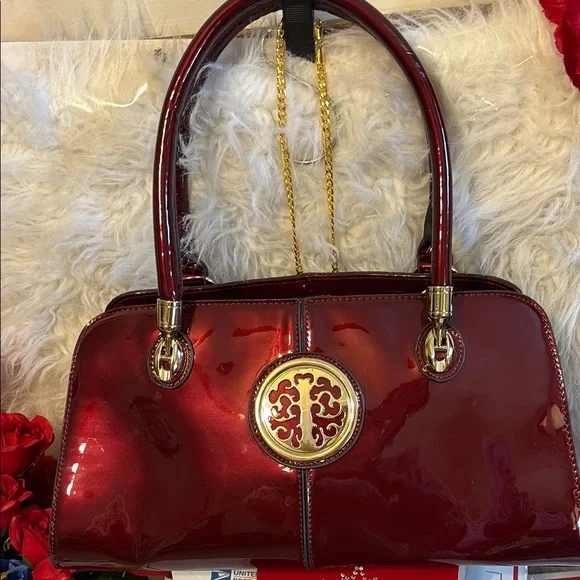 Elegant Red Handbag