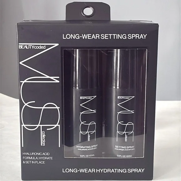 🌿Beauty Coated Muse Collection Long-Wear Setting Spray Duo