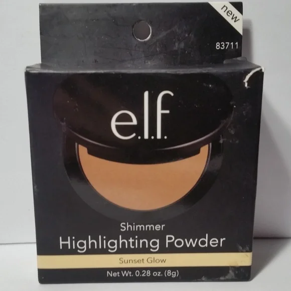 ELF Shimmer Highlighting Powder Sunset Glow e.l.f