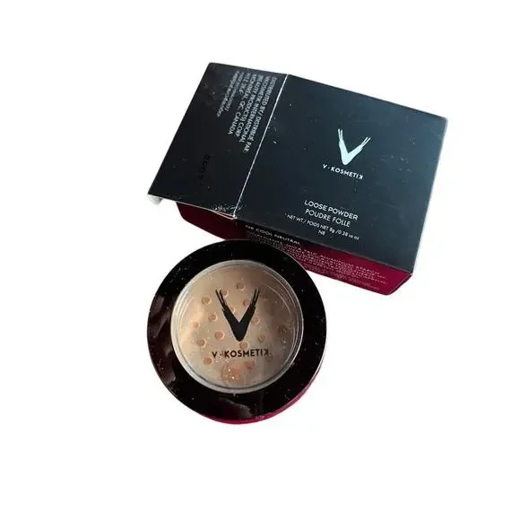 V Kosmetix Loose Powder N8 Cool Neutral Light Setting Powder Cruelty-Free $29