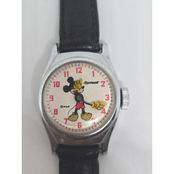 Rare Vintage Ingersoll‎ Mickey Mouse Watch (967-60)